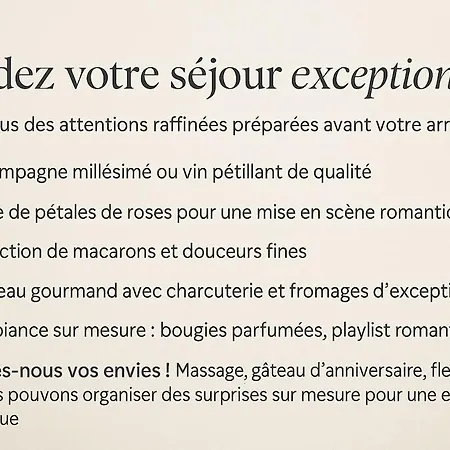 Appartamento Avec Balnéo-le Cocon Parfait Pour Deux Lione